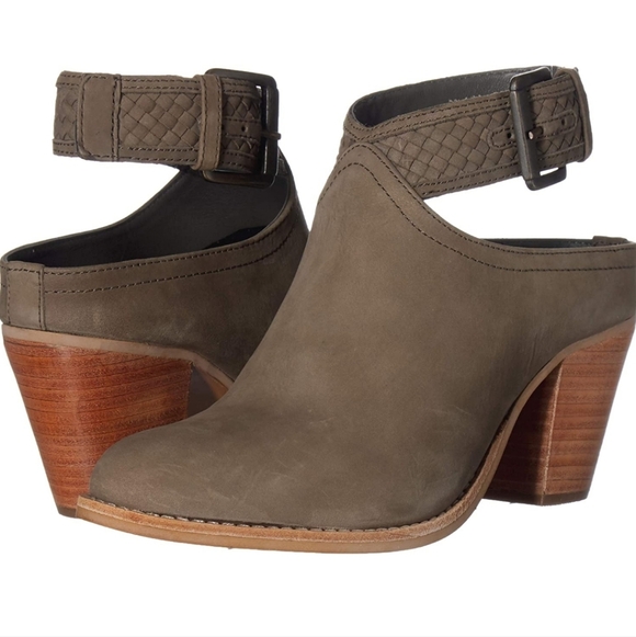 CREVO Eva Leather Ankle Boot Mink Gray - Picture 3 of 10